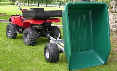 ATV Kippava kottikärry 500l ATV Kippava kottikärry 500l