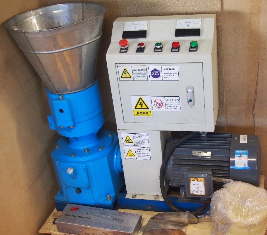 Pellets mill 200 7,5kW with control panel and Siemens motor Pellets mill 200 7,5kW with control panel and Siemens motor