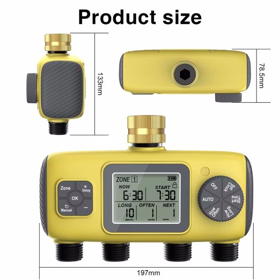 (image for) Intelligent Timed Irrigation Automatic Watering Controller