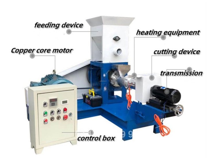 (image for) Feed Extruder Fish Feed Extruder Machine FG70