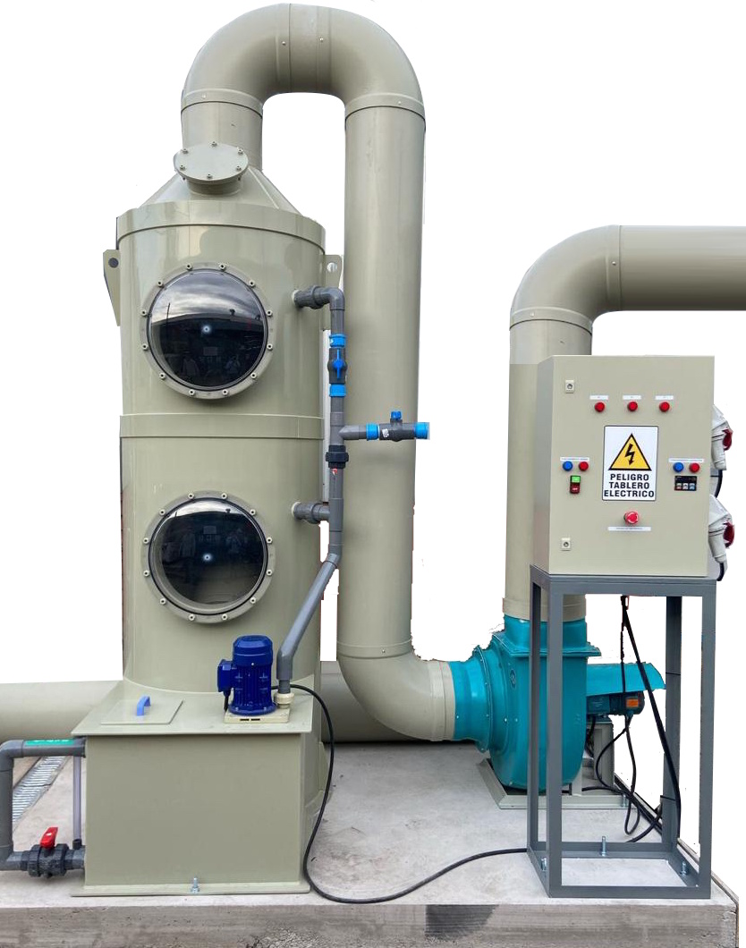 (kuva kohteelle) Rikkipesuri 1500m3/h